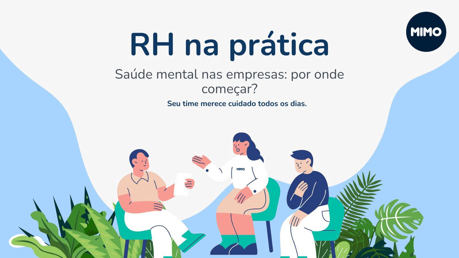 Capa do e-book RH na prática — Saúde mental nas empresas: por onde começar?