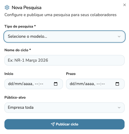 Tela de mapeamento da plataforma MIMO Manager